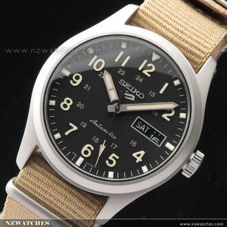 Seiko 5 Automatic Field Sports Military NATO Band Watch SRPG35K1