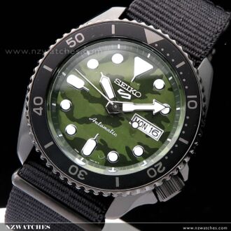Seiko 5 Sport Camouflage SKX Street Style Automatic Watch SRPJ37K1