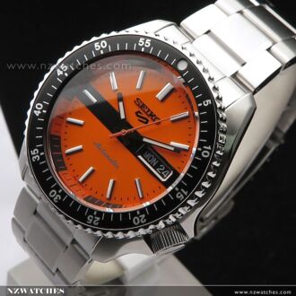 Seiko 5 Sports SKX Sports Style Special Edition Orange Automatic Watch SRPK11K1