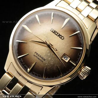 Seiko Presage Beer Julep Cocktail Time Gold Watch SRPK48J1 japan