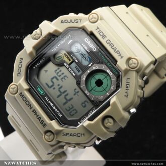 Casio Tide Graph Moonphase 100M Marine Digital Watch WS-1700H-5AV