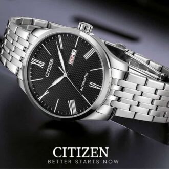 Citizen Automatic Black Dial Mens Watch NH8350-59E