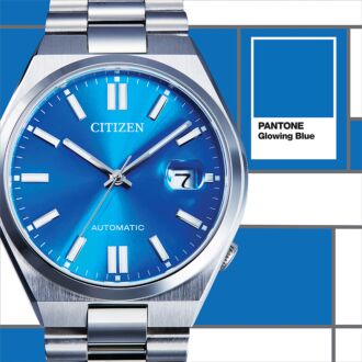 Citizen x Pantone Automatic Glowing Blue Ltd Watch NJ0158-89L