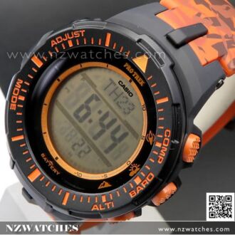 Casio ProTrek Triple Sensor Solar Camouflage Sport Watch PRG-300CM-4, PRG300CM