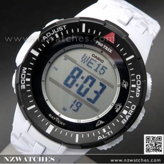 Casio ProTrek Triple Sensor Solar Camouflage Sport Watch PRG-300CM-7, PRG300CM