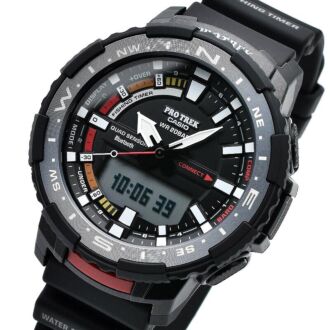 Casio ProTrek Quad Sensor Fishing Timer Bluetooth Watch PRT-B70-1, PRTB70