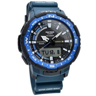 Casio ProTrek Quad Sensor Fishing Timer Bluetooth Watch PRT-B70-1, PRTB70