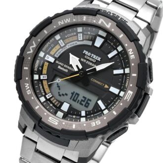 Casio ProTrek Quad Sensor Fishing Timer Bluetooth Watch PRT-B70-1, PRTB70