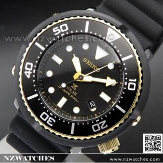 Seiko Prospex LOWERCASE Solar 200M Diver Scuba Limited Edition Watch SBDN028