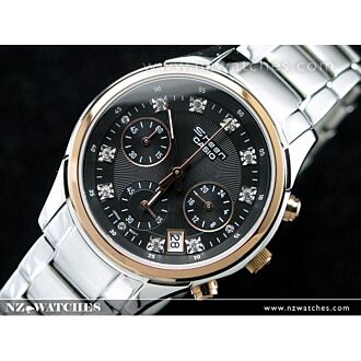 Casio Edifice Sheen Pair Design Ladies Watch SHN5003P SHN-5003P-1A