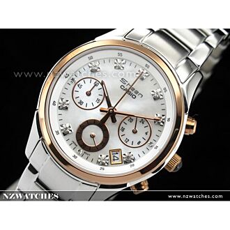 Casio Edifice Sheen Pair Design Ladies Watch SHN5003SP SHN-5003PS-7A