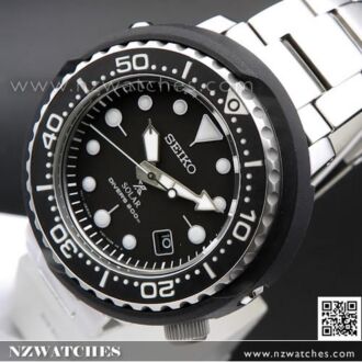 Seiko Prospex Solar Tuna Silicone Strap Diver Watch SNE497P1, SNE497