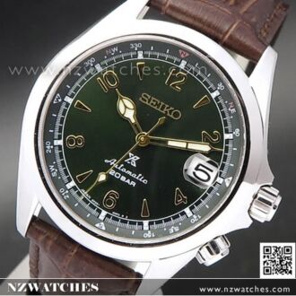 Seiko Alpinist Prospex Automatic Green Dial Watch SPB121J1