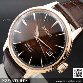 Seiko Presage Cocktail Automatic Gold Brown Watch SRPB46J1, SRPB46