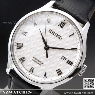 Seiko Presage Automatic Leather Strap Mens Watch SRPC83J1, SRPC83