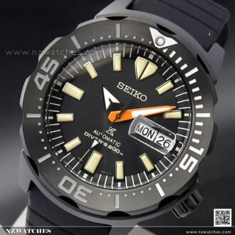 Seiko Prospex Monster Black Series Ltd 200M Automatic Watch SRPH13K1