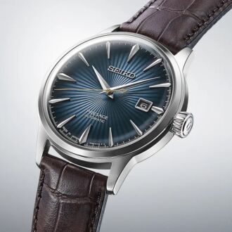 Seiko Presage Automatic Cocktail Time Blue Moon Men Watch SRPK15J1