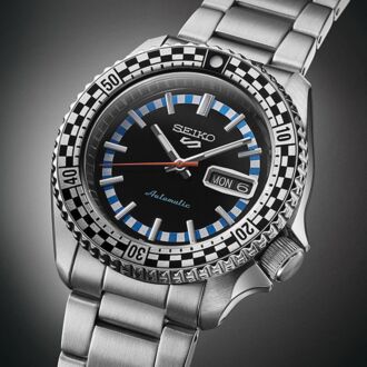 Seiko 5 Sports Automatic Checker Flag Special Edition Watch SRPK67K1