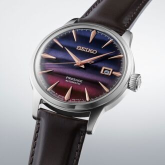 Seiko Presage Cocktail Purple Sunset STAR BAR Ltd Edition Watch SRPK75J1 