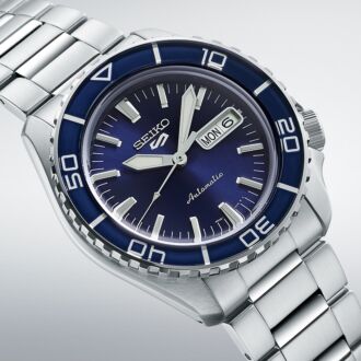 Seiko 5 Sports SKX Automatic Blue Dial Mens Watch SRPK97K1 