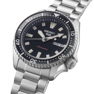 Seiko 5 Sports SKX Series Stainless Black Dial Automatic Watch SRPL85K1