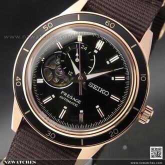 Seiko Presage 60s Style Automatic Open Heart Automatic Watch SSA426J1