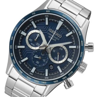 Seiko Essentials Chronograph Quartz Men's Watch SSB445P1