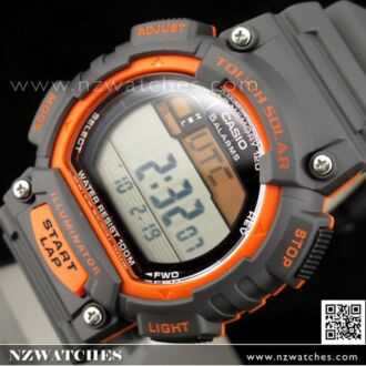 Casio Solar World Time 5 Alarms 100M Sport Watch STL-S100H-4A STLS100H