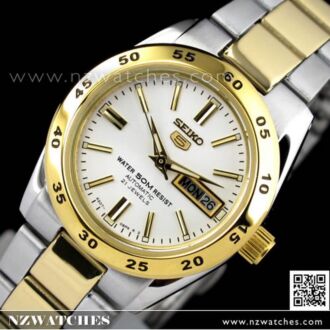 Seiko 5 Automatic Two Tone Ladies Watch SYMG42K1, SYMG42