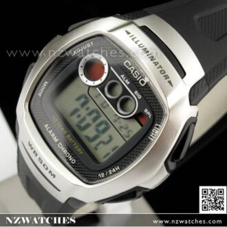 Casio Alarm 50M 10 Year battery Digital Watch W-210-1AV, W210