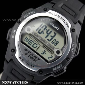 Casio Referee stopwatch 100M 10Yrs Battery Watch W-756-1A, W-756