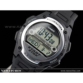 Casio Referee stopwatch 100M 10Yrs Battery Watch W-756-1A, W-756