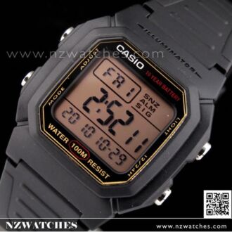Casio Mens Multi Alarm Digital Watch W-800HG-9AV, W800HG