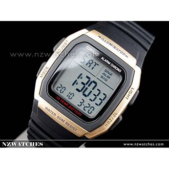 Casio Dual time 50M WR Stopwatch Digital Sport Watch W-96H-9A, W96H