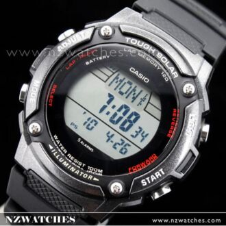 Casio Tough Solar World Time Alarm Watch W-S200H-1BV WS200H