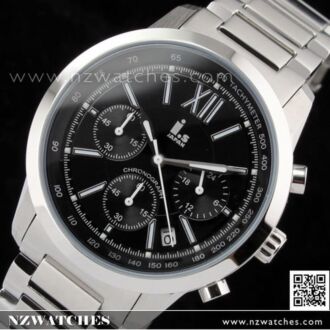 I.s Mens Chronograph Tachymeter 50M Sport Watch W8300GC