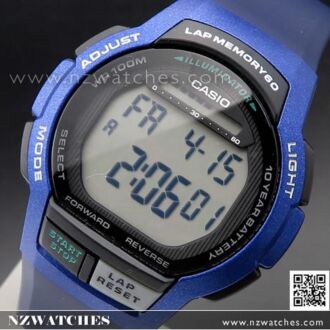 Casio Stopwatch Alarm Digital Watch WS-1000H-2AV, WS1000H