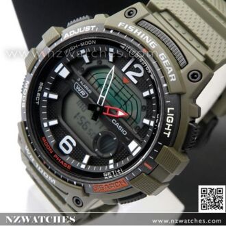 Casio Out Gear Fishing Gear Moon Data Watch WSC-1250H-3AV, WSC1250H