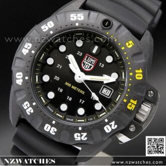 Luminox Scott Cassell 300M Deep Dive CARBONOX Sapphire Watch XS1551 ...