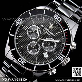 BUY Emporio Armani Chronograph Black Ceramic Watch AR1421 - Buy Watches ...