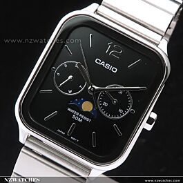 BUY Casio Quartz Moonphase Stainless Steel Watch MTP-M305D-1AV