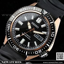 BUY Seiko Superior Automatic 200M Diver Rose Gold Watch SKZ330J1