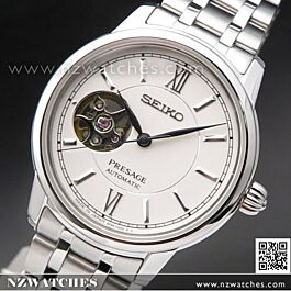 中古 美品 R.E.G. O-K hi stainless 30 BUY Citizen Automatic Open Heart Mens Watch NH9130-84A