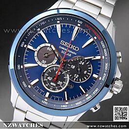 Seiko Solar Chronograph Tachymeter Mens Watch SSC495P1 SSC495 NZwatches