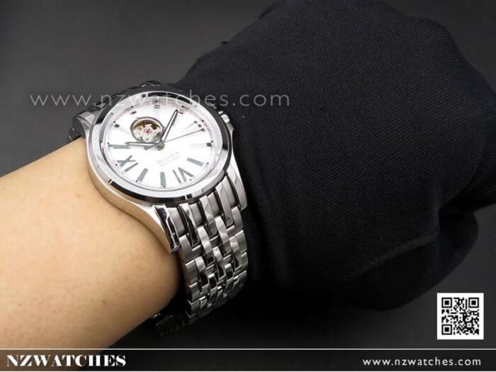 BUY Bulova Accuswiss Kirkwood Sapphire Automatic White Mens Watch
