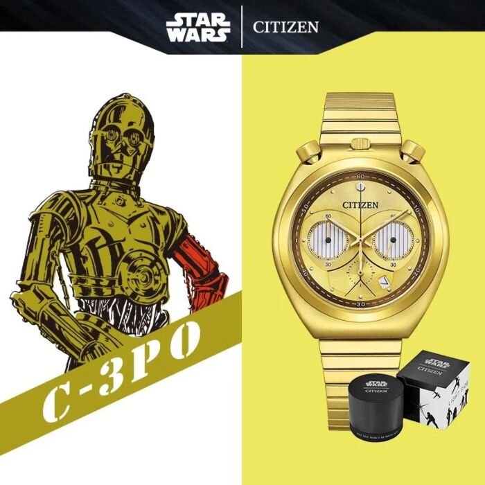 BUY CITIZEN Tsuno Chrono Star Wars C-3PO Unsex Ltd Watch