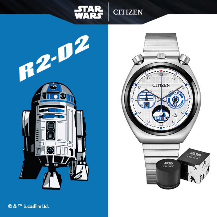 BUY CITIZEN Tsuno Chrono Star Wars R2-D2 Unsex Ltd Watch