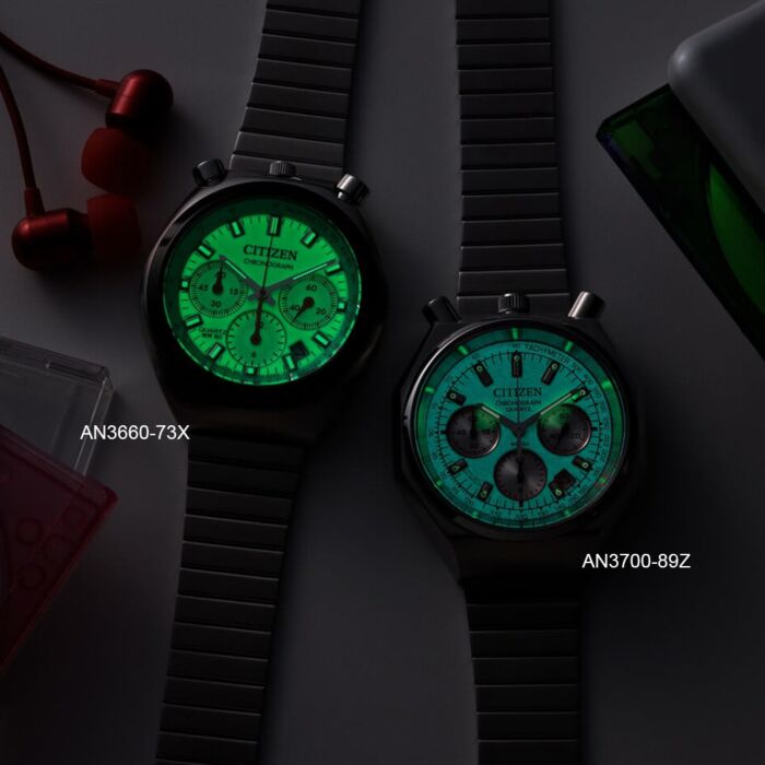 CITIZEN Record Label Tsuno Chrono PLAYGROUND Edition Watch AN3700-89Z
