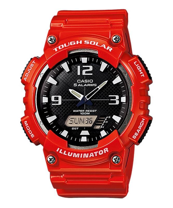 BUY Casio Solar Powered World time 100M watch AQ-S810WC-4AV