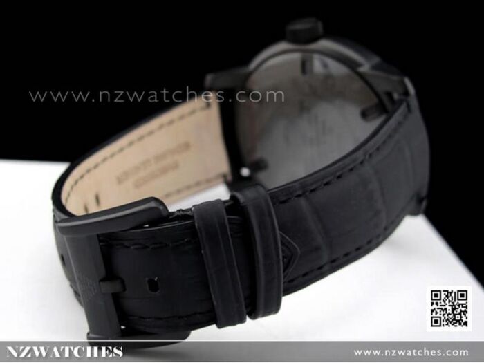 時計 Emporio Armani archive leather watch Armani Emporio Men's Vintage Leather Watch, 22 mm